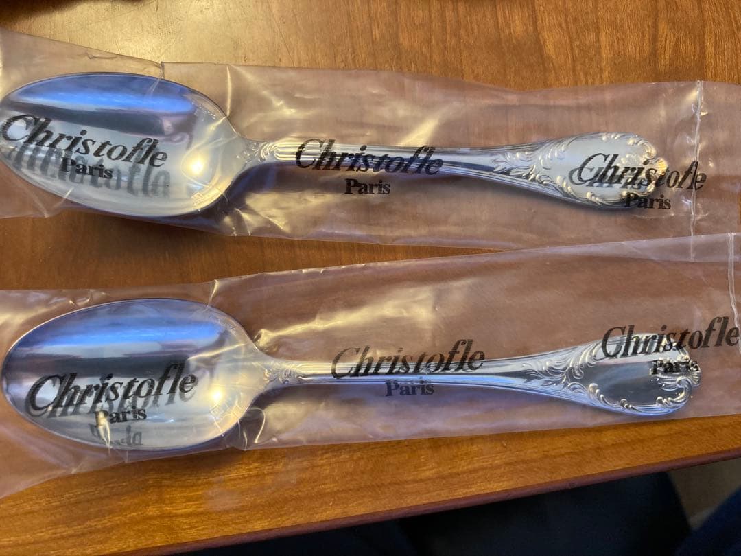 Sale!! クリストフル　マルリー　コーヒースプーン　2本セット　新品未使用