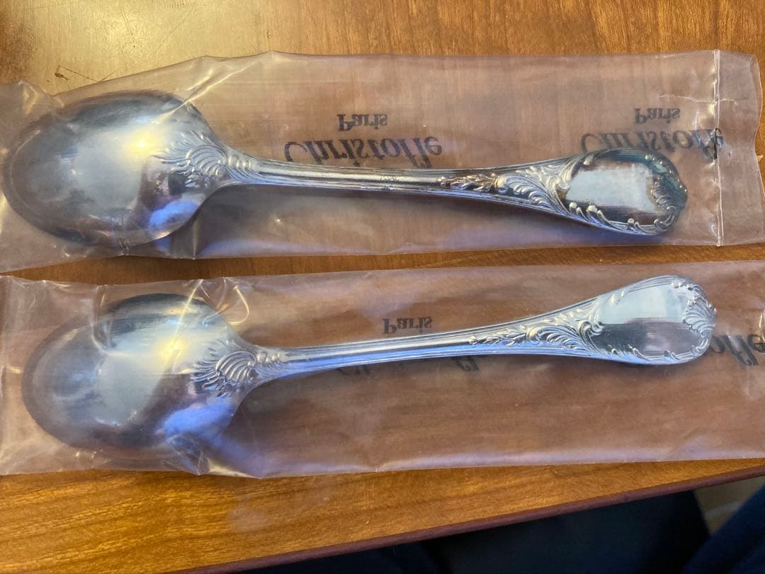 Sale!! クリストフル　マルリー　コーヒースプーン　2本セット　新品未使用