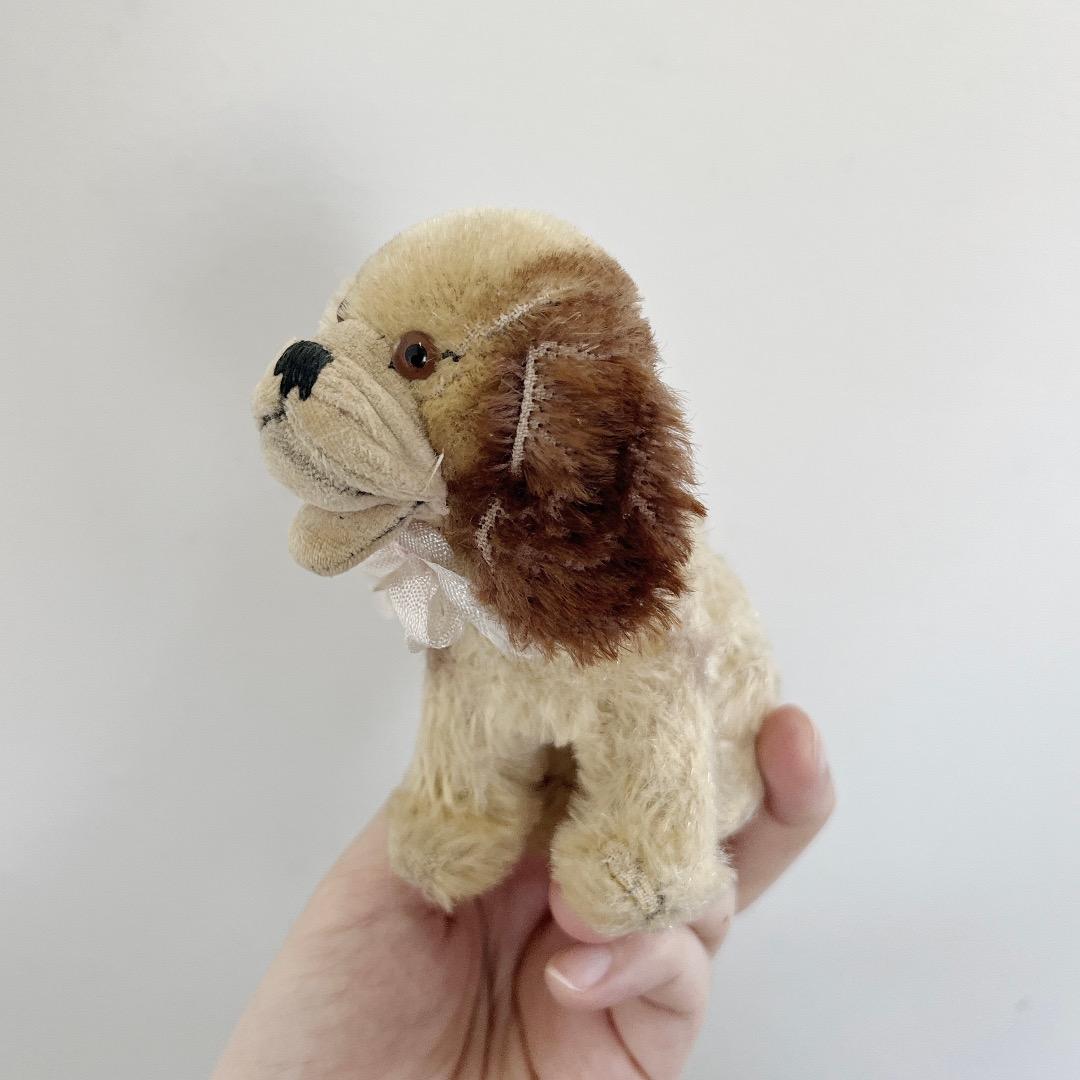 ヴィンテージ　シュタイフ　ヨーロッパ　犬　dog ぬいぐるみ　cookie