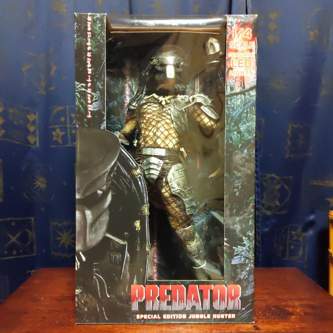NECA プレデター with LEDライト 1/4 改 フィギュア