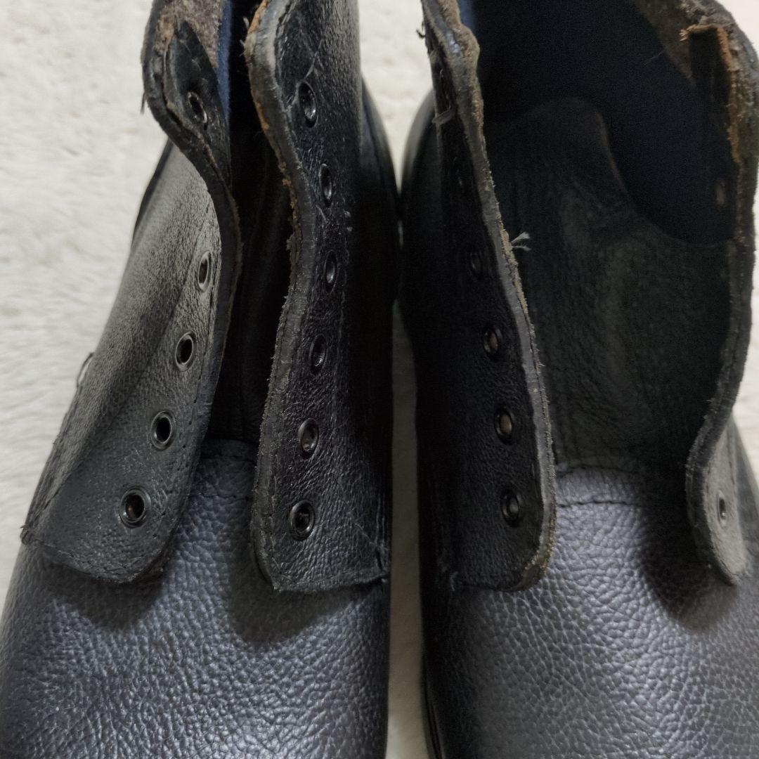 ミリタリー　アンクルブーツ　編上靴