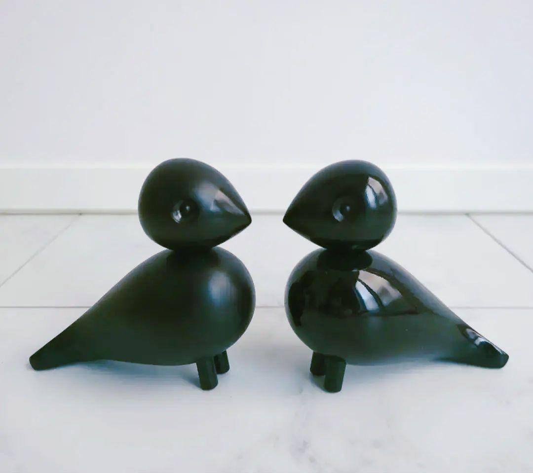 【新品】KAY BOJESEN TURTELDUER ラブバードの置物