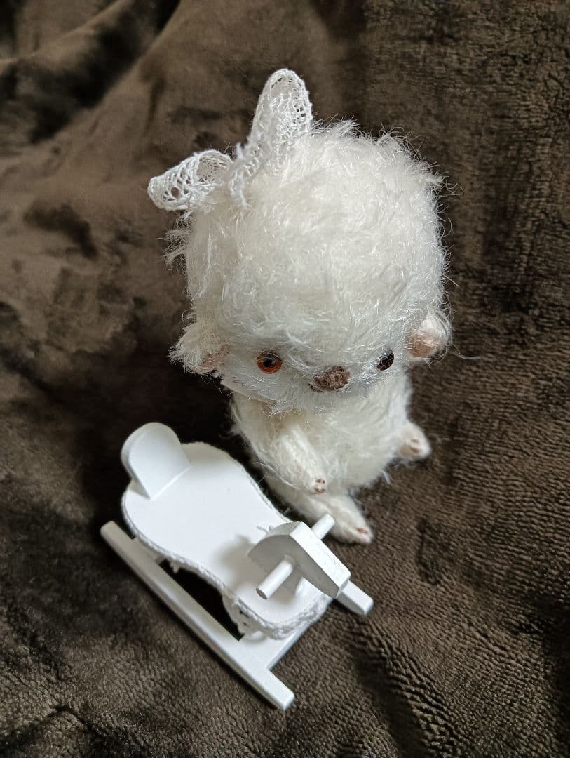 ※最終価格※　作家　ハンドメイド　ぬいぐるみ 　テディベア　おこじょのもり