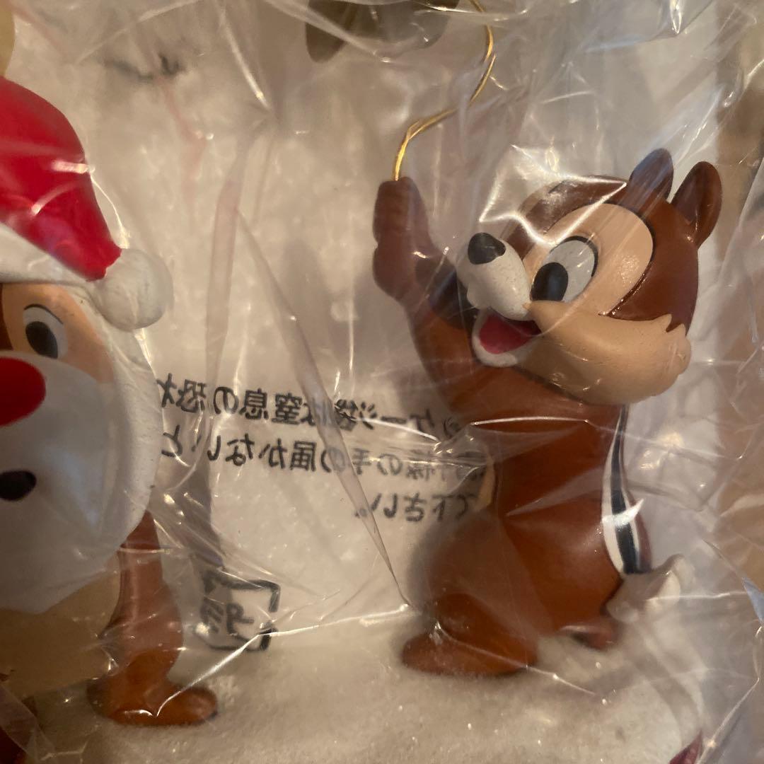 塗りチェック済み☆チップ＆デール☆LEDライト☆DISNEY CHRISTMAS