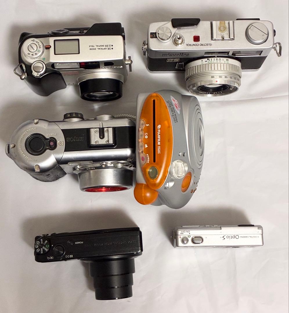 デジタル・フィルムカメラ　6台セット　ミノルタ　Hi-Matic E 含む