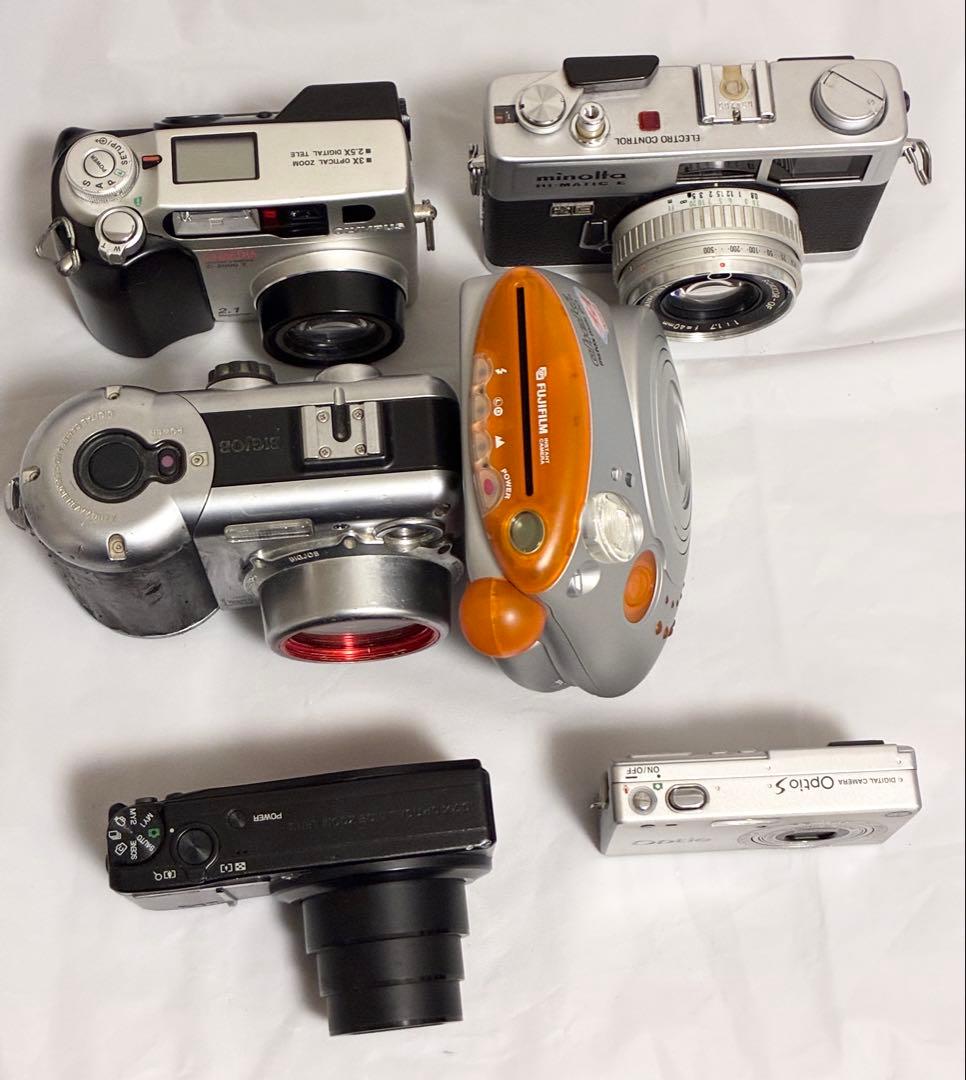 デジタル・フィルムカメラ　6台セット　ミノルタ　Hi-Matic E 含む