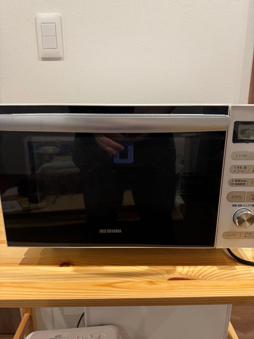 アイリスオーヤマ　オーブン機能付き電子レンジ