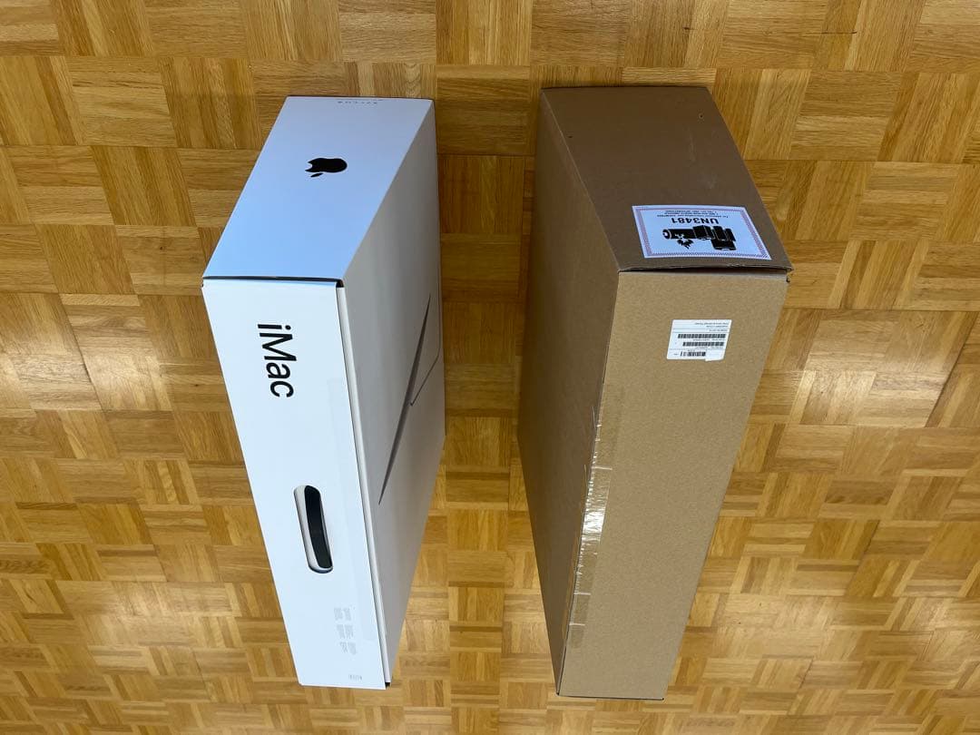 【空箱】iMac 27inch 2020 専用外箱付き 美品