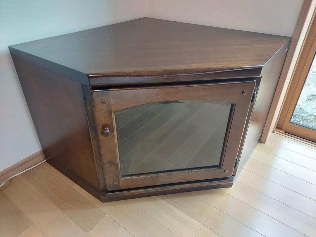 karimoku カリモクコーナーキャビネット ブラウン　テレビ台