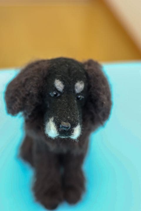 羊毛フェルト　ゴールデンレトリバー