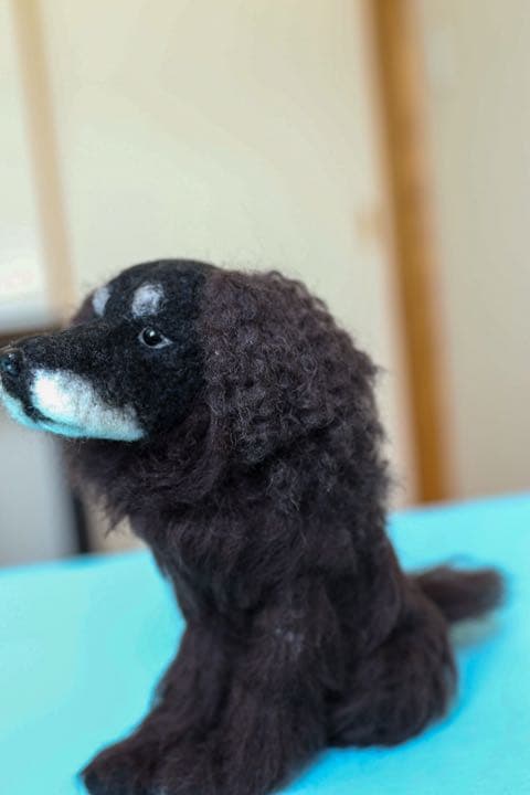 羊毛フェルト　ゴールデンレトリバー
