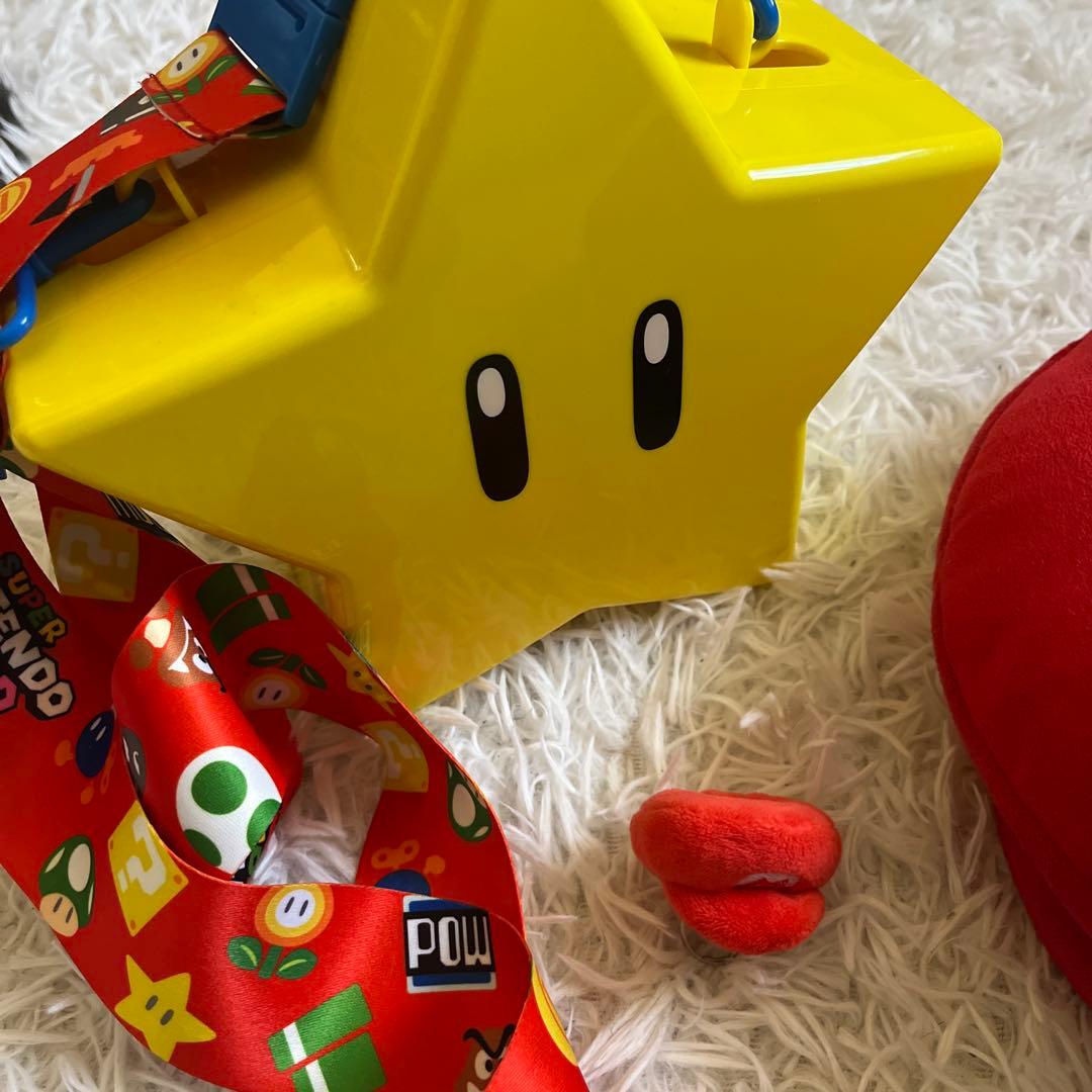 USJ ポップコーンバケツ&マリオ帽子&マリオリング