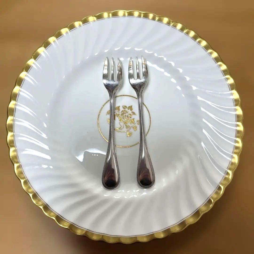 クリストフル パール ケーキフォーク　2本