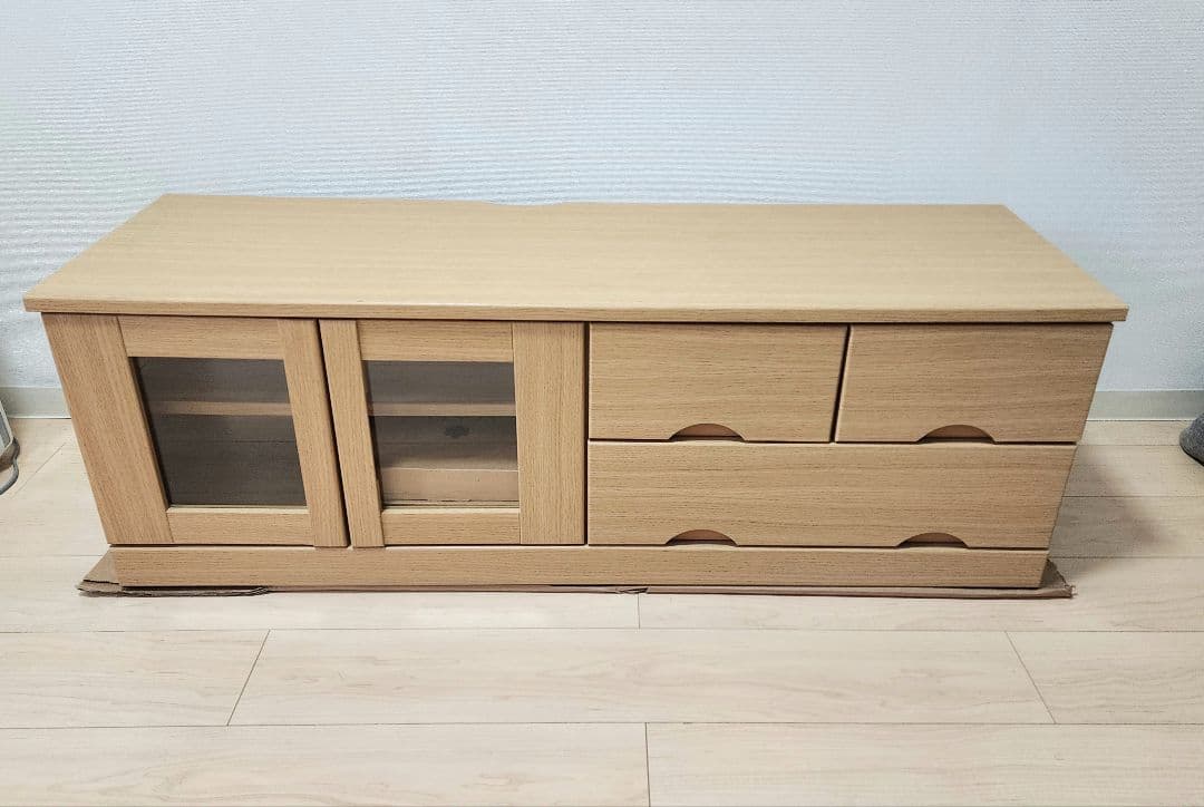 送料込み [美品] ニトリ テレビ台 収納付　テレビボード