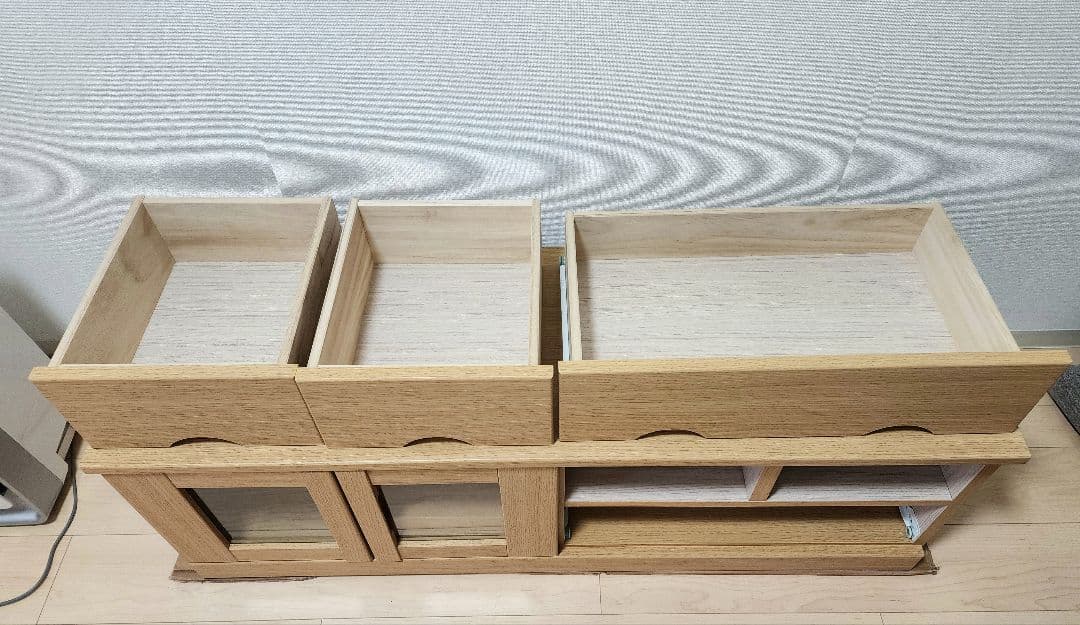 送料込み [美品] ニトリ テレビ台 収納付　テレビボード