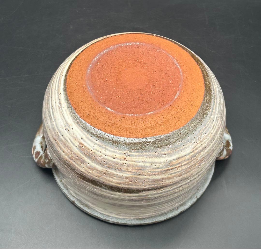 陶器　たち吉　白刷毛目　土鍋　炊飯専用　2合用 未使用品　にちにちご飯鍋