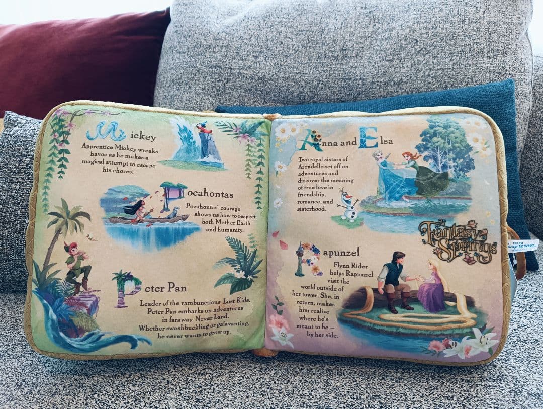 【新品·未使用】ファンタジースプリングス / クッション / 写真立て