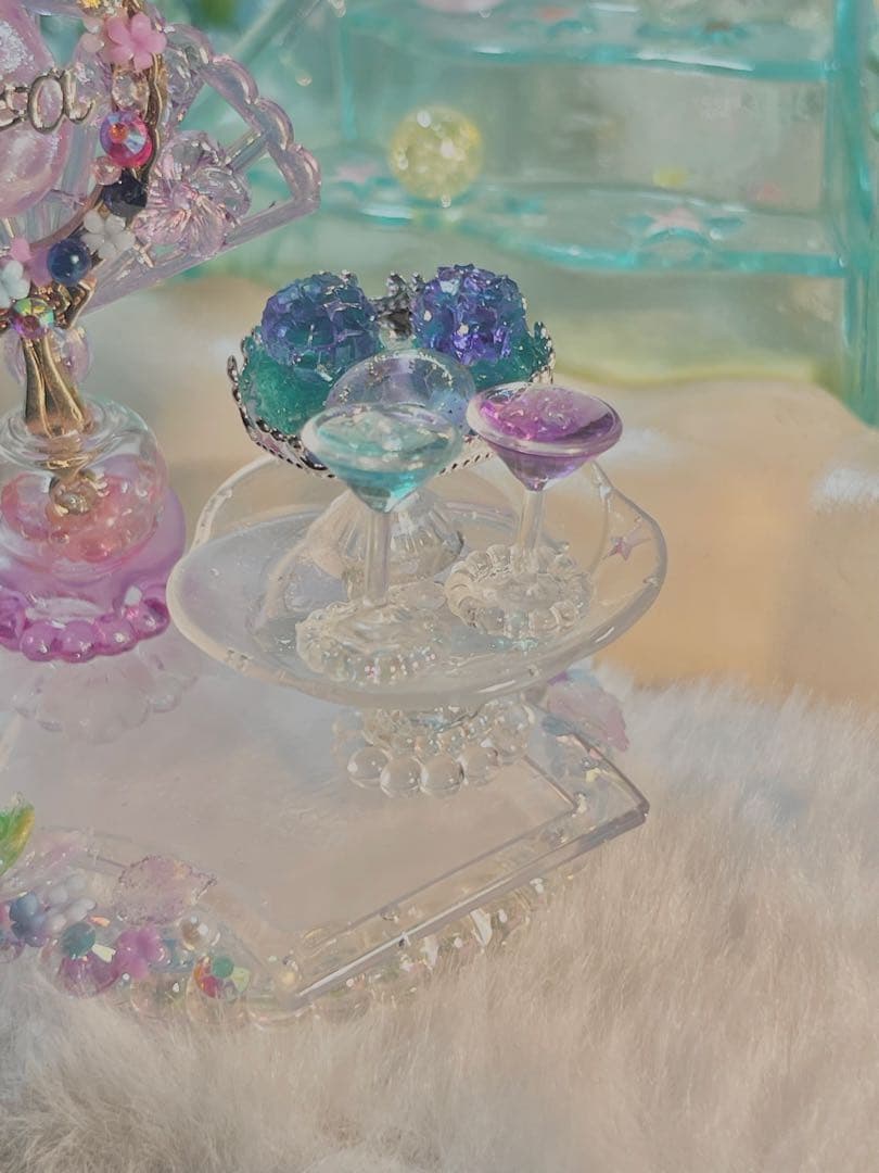 紫陽花デザートパープルライト