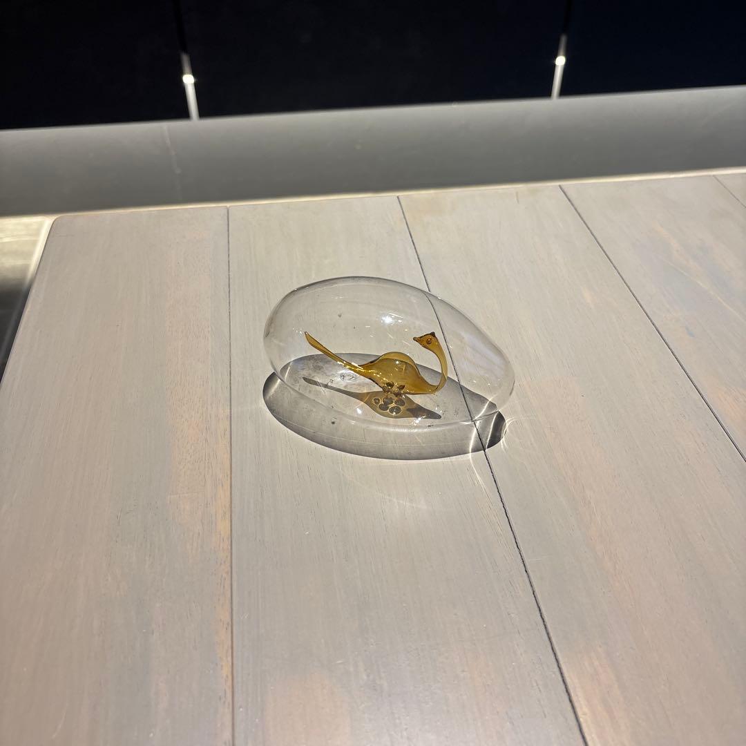 ガラスの置物　ハンドメイド
