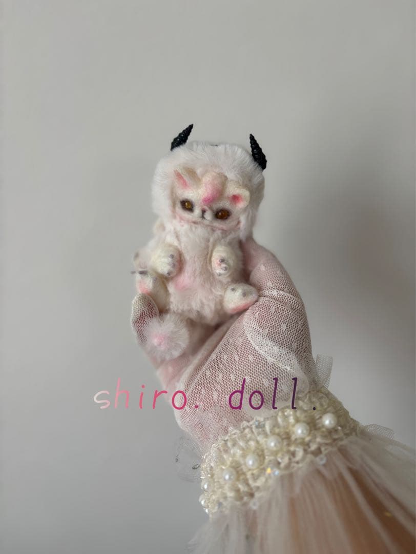 アートドール　ましゅまろ幻獣35 羊毛フェルト