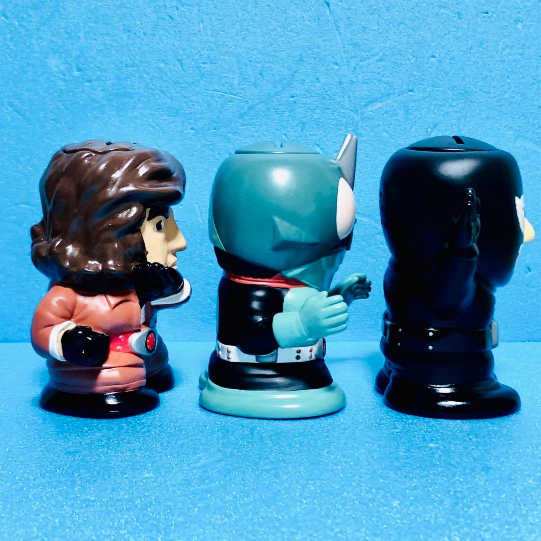 【非売品/レア品】仮面ライダー 音声貯金箱全3種セット＋おまけつき