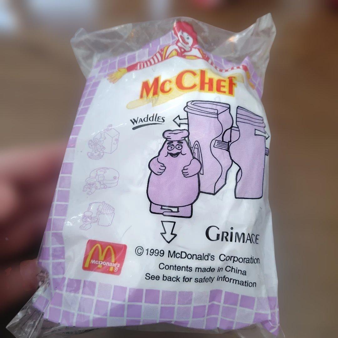 マクドナルド　McChef　未開封　ミールトイ 1999年　激レア