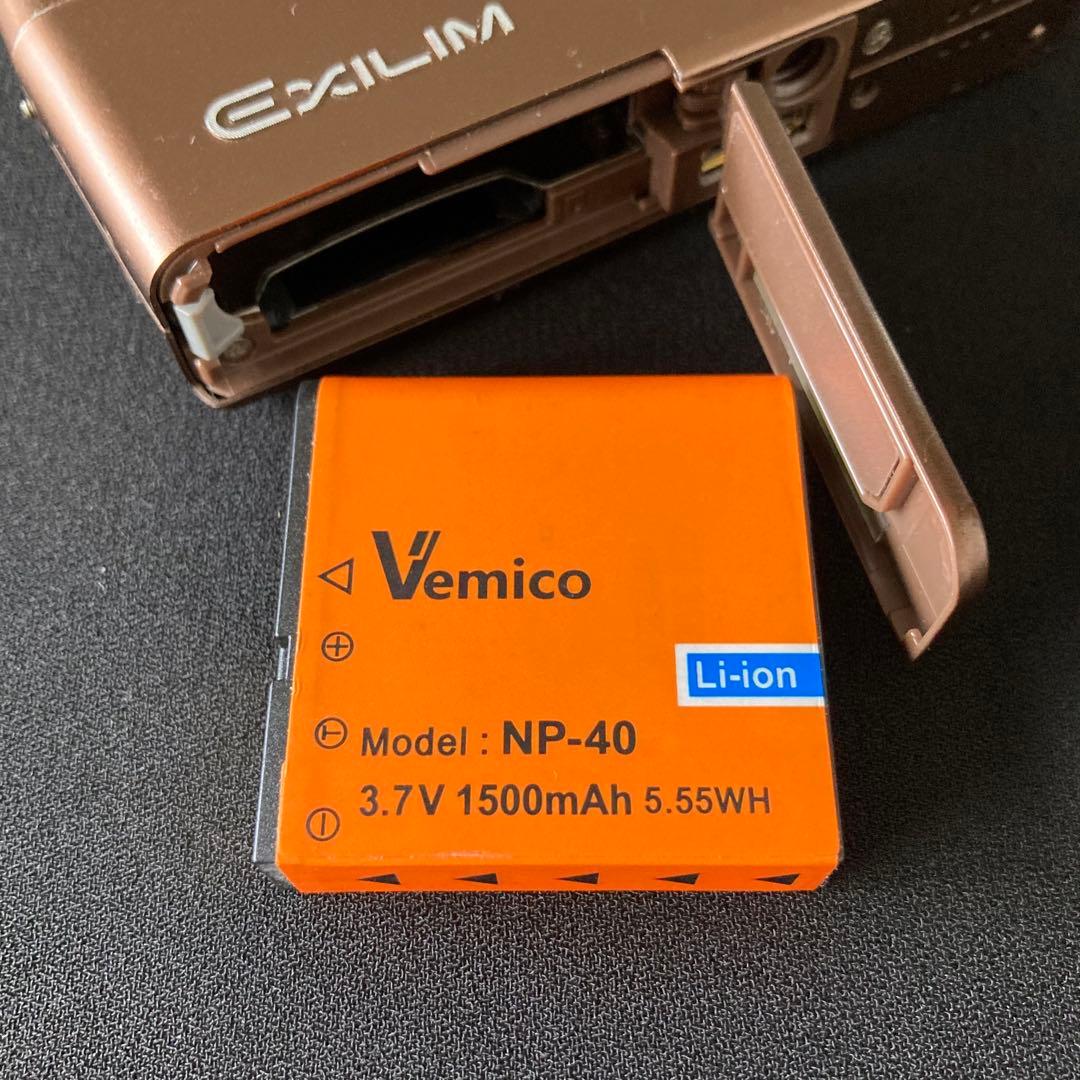CASIO EXILIM EX-Z600 ブラウン CCDセンサー コンデジ