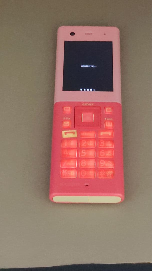 ✨❤️WILLCOM HONEY BEE5 WX07K 京セラ ピンク 携帯電話