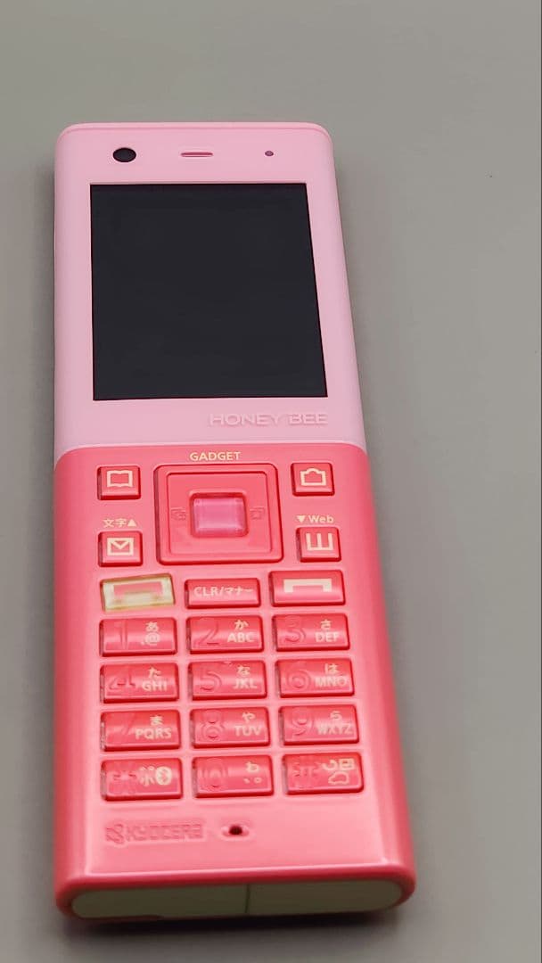 ✨❤️WILLCOM HONEY BEE5 WX07K 京セラ ピンク 携帯電話