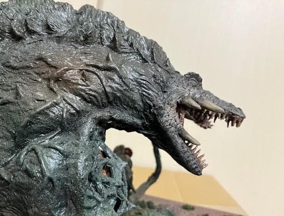 【本日のみ値下げ】★ビオランテ 青島文化教材社 ジオラマ仕様 塗装済み完成品★