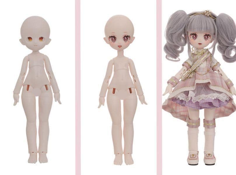 WM06 bjd 1/6 ドール本体 Senerwe　球体関節人形 ハンドメイド
