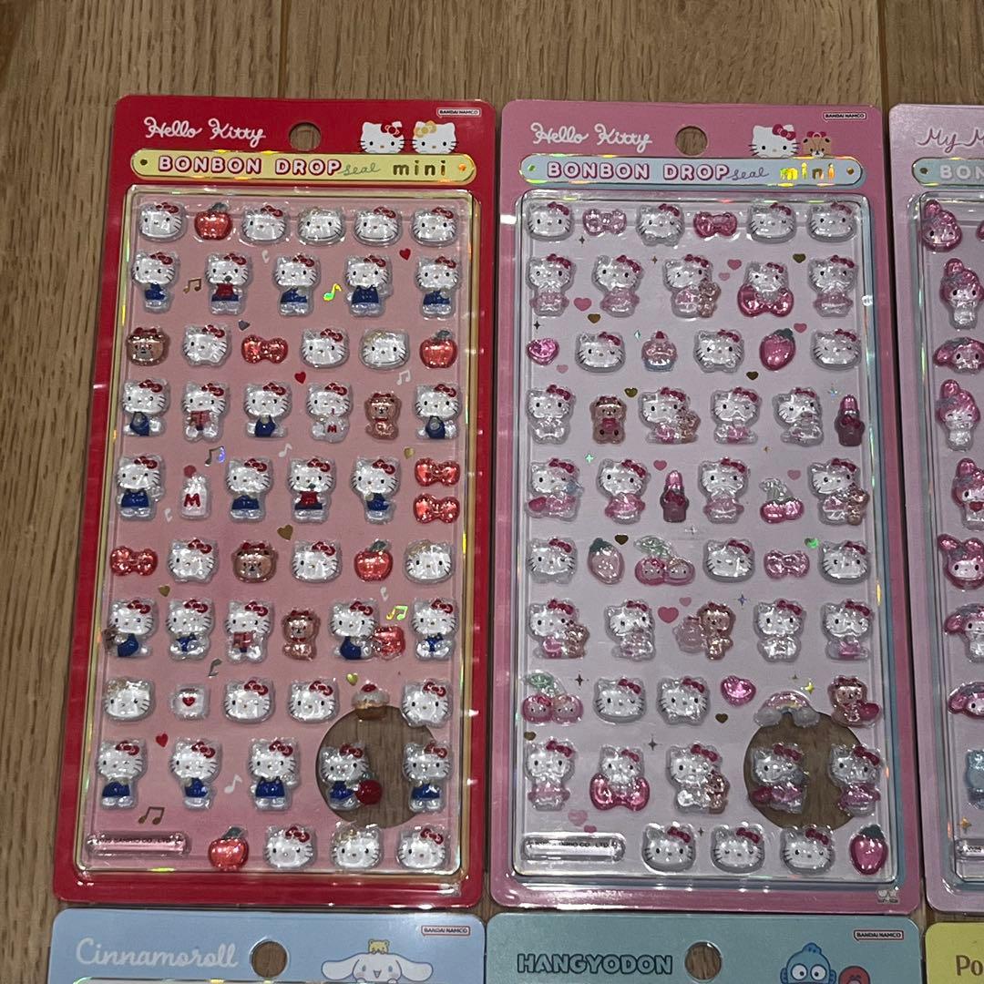 ボンボンドロップシール ミニ サンリオ 8種