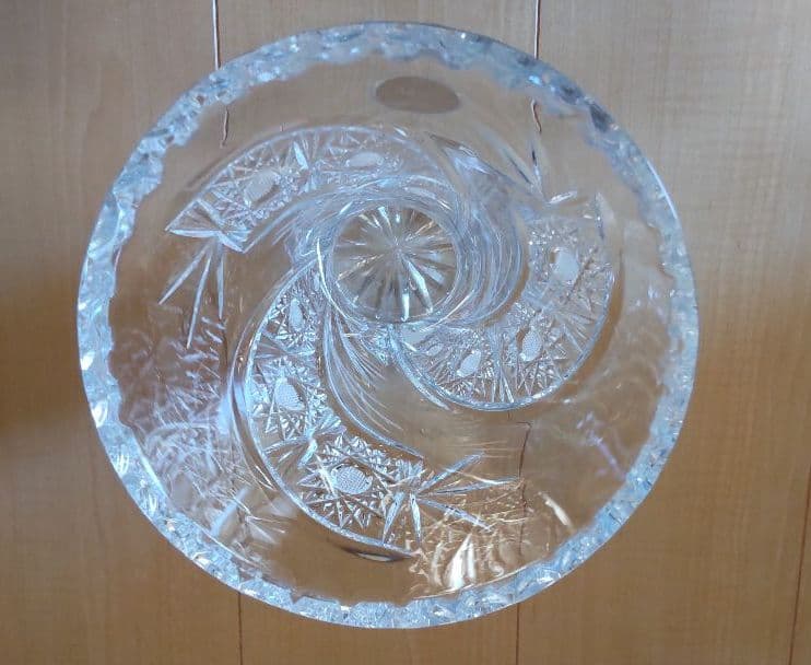 花瓶 CRYSTAL エルベクリスタル フラワーベース ELBE crystal