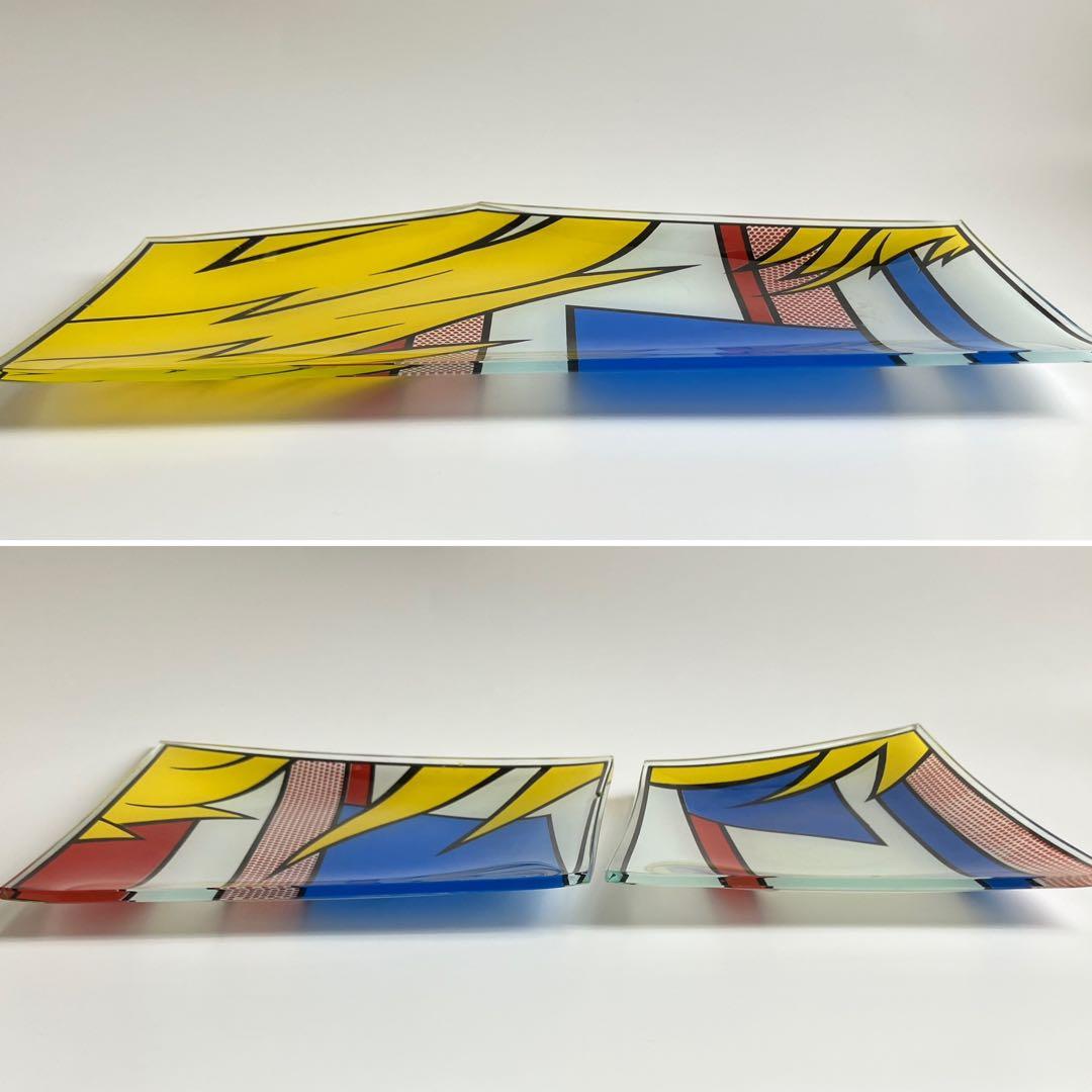 置物 Roy Lichtenstein style Pop Art plate