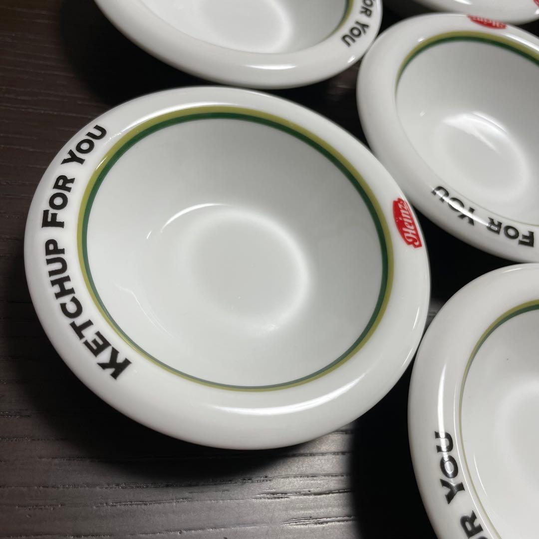 【未使用】ハインツ　ロゴ入り　ケチャップ小皿　10個