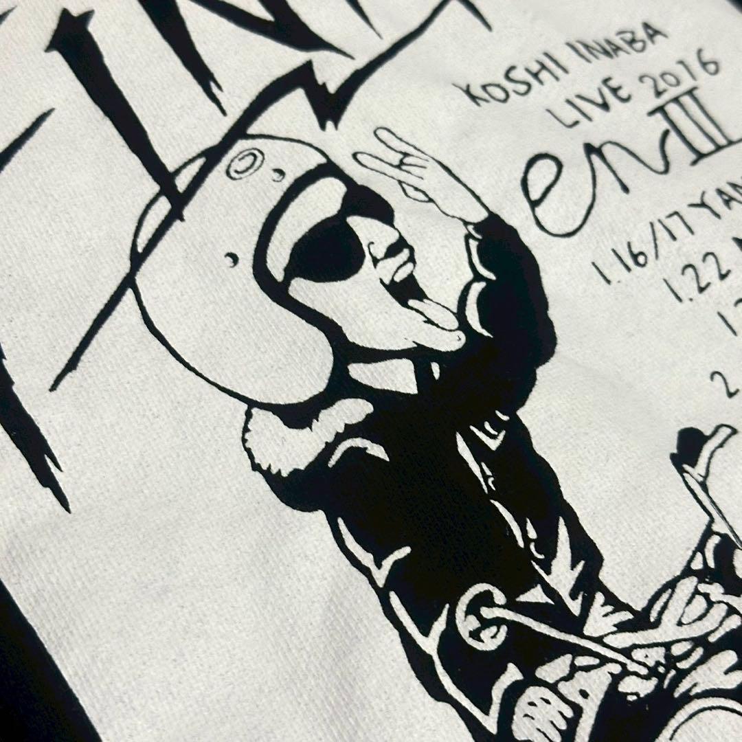 稲葉浩志‪ enIII‪ ツアーファイナルパーカー‪ B'z ビーズ ブラックM