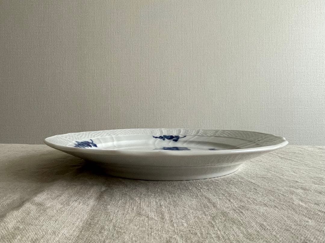 【未使用】ロイヤルコペンハーゲン ブルーフラワー プレート 大皿 25cm