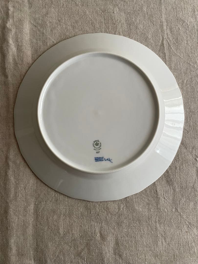 【未使用】ロイヤルコペンハーゲン ブルーフラワー プレート 大皿 25cm