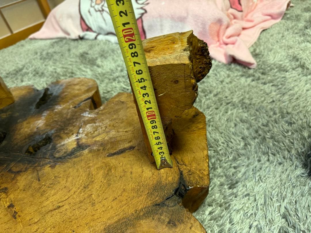 天然木　切り株　ちゃぶ台