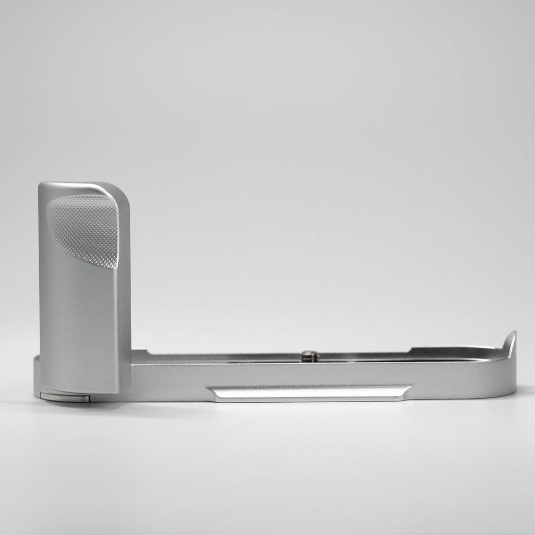 ライカ M10 シリーズ対応 L型クイックリリース カメラグリップ シルバー