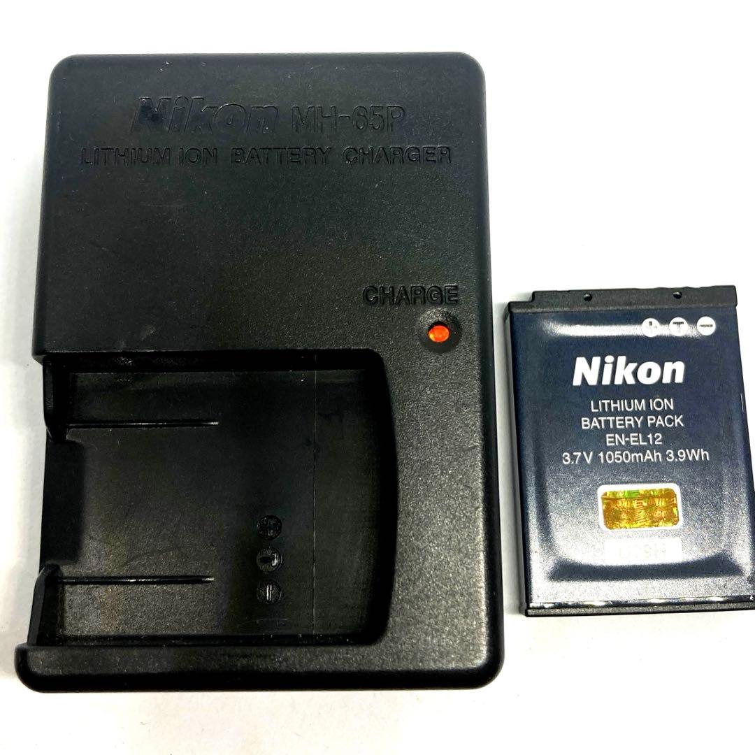 【稼働確認済】ニコン 防水デジカメ【GPS装備】AW100 カモフラ