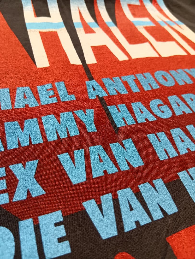 VAN HALEN　ヴァン ヘイレン　ツアーT　ヴィンテージ　Hanes　USA