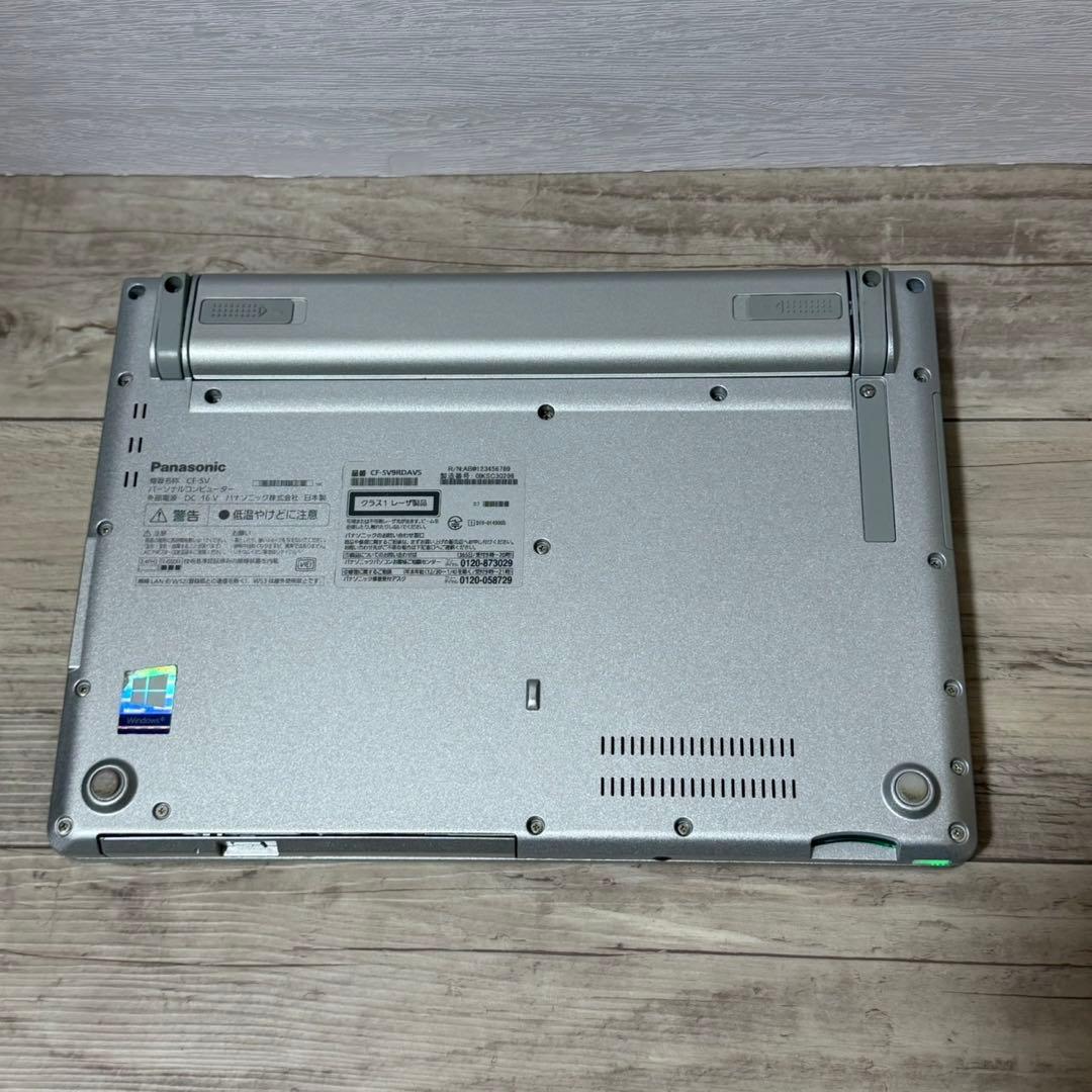 DVDマルチ搭載/レッツノートSV9/10世代i5/8GB/256GB/オフィス