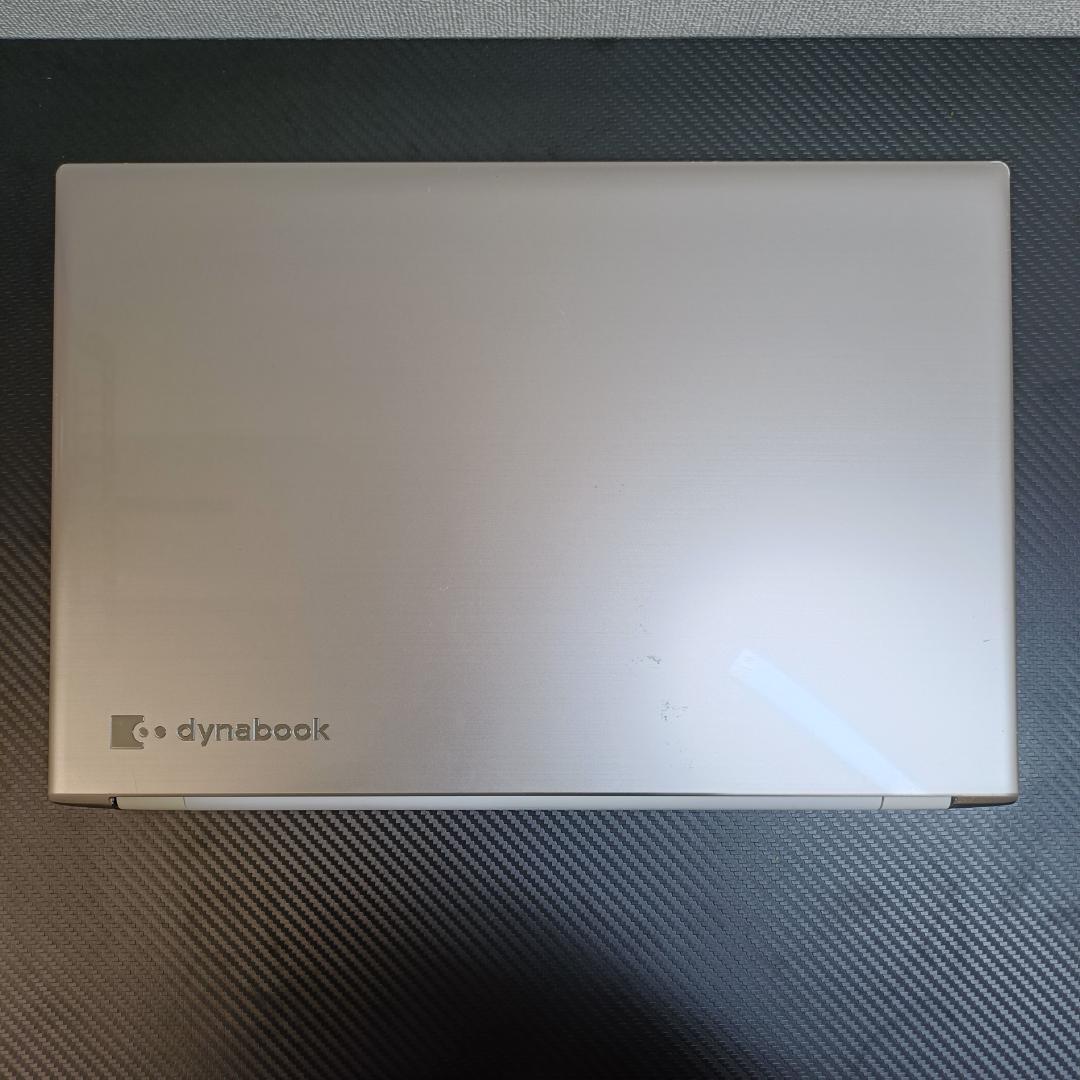 東芝 ノートPC i7 SSD Windows11 メモリ8GB ゴールド 薄型