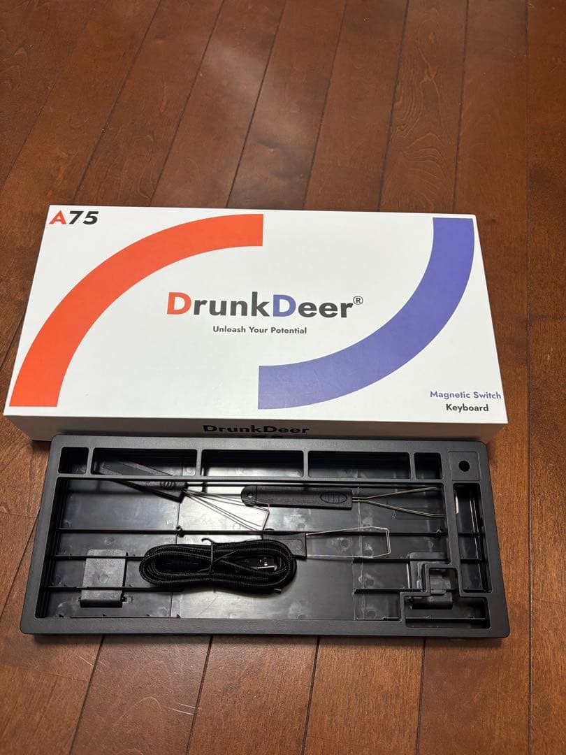 DrunkDeer A75 ラピッドトリガー ゲーミングキーボード アルミケース