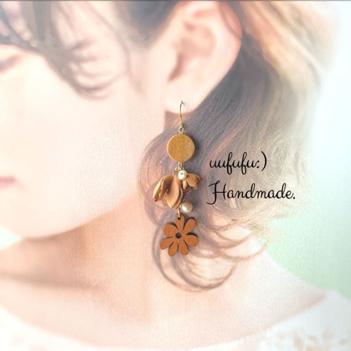 シーナ様　ご購入確認ページ　ハンドメイドイヤリング