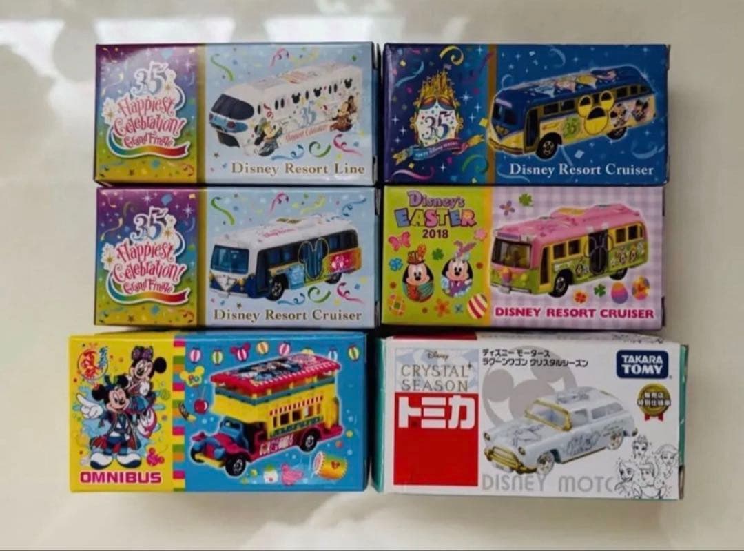ディズニーランド・シー内購入 トミカおまとめ売り 87台