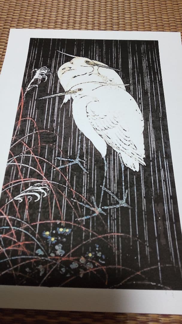 江戸屋の飾り絵　今尾景年の花鳥図の特別セット　8枚組