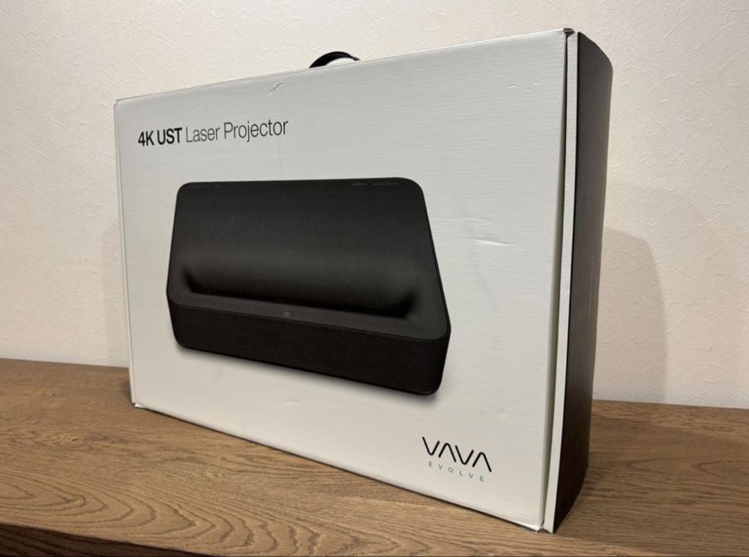 【箱あり】VAVA VA-LT002 ブラック 超短焦点レーザープロジェクター