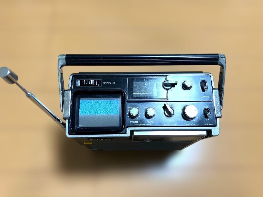 レトロ ビクター(Victor)テレビジョン受信機 M-5 一体型ラジオ・テレビ